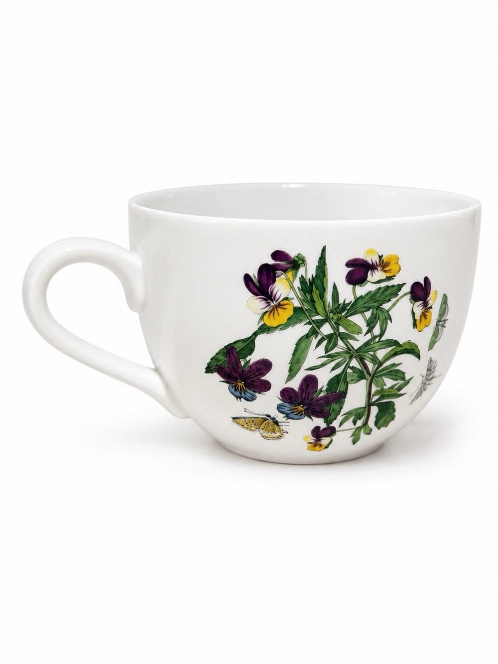 Portmeirion Botanic Garden Viola Tricolor Heartsease Jumbo Mug Coffee Tea Soup
